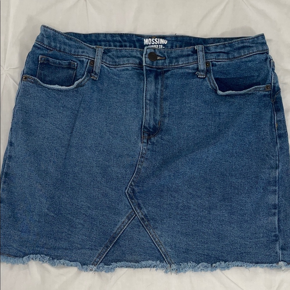 Mossimo Supply Co. Classic Blue Mini Skirt